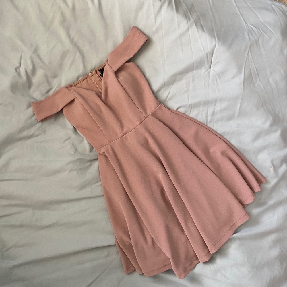 Off the Shoulder Homecoming Dress